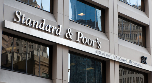 S&P - amendată cu 1,1 milioane euro pentru publicarea prematură a unor ratinguri