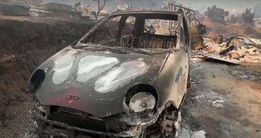 VIDEO „Cea mai mare tragedie” de după 2010 în Chile: Bilanțul morților în urma incendiilor violente a urcat la cel puțin 112