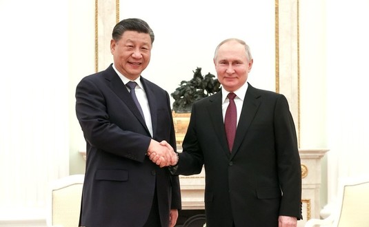 Xi Jinping îi transmite lui Putin că Rusia și China ''vor apăra dreptatea în lume''