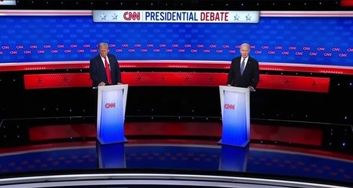 AFP: Dezbatere tensionată între un Trump încrezător și un Biden confuz