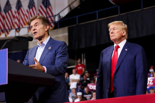 Trump îl nominalizează pe ”Dr. Oz”, un star al platourilor de televiziune, într-un post-cheie în sănătate