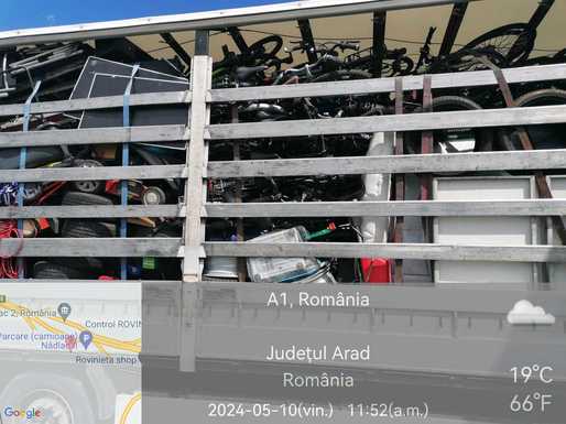 DOCUMENTE OFICIALE Cantități mari de deșeuri încă trec granițele României sub forma bunurilor ”second-hand”. Pot chiar crește odată cu intrarea în Schengen