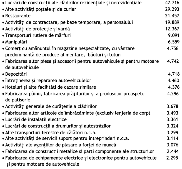 CONFIRMARE Guvernul limitează creșterea permiselor pentru muncitorii străini la același plafon