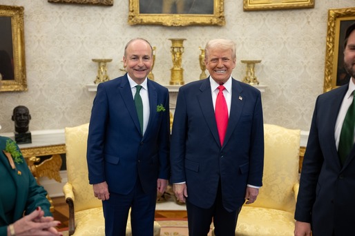 Donald Trump a acuzat Irlanda de furtul companiilor americane în cadrul întâlnirii cu prim-ministrul