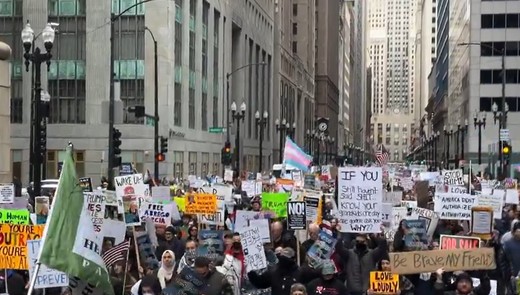 VIDEO Mii de oameni la proteste anti-Trump în SUA