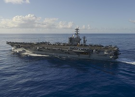 US Navy pierde un avion de peste 60 milioane de dolari, după ce acesta a căzut în mare de pe un portavion