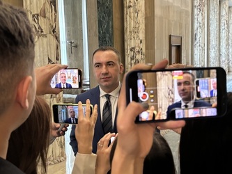 VIDEO Ministrul Economiei spune că are rată fixă și nu e afectat de creșterea dobânzilor. Mesaj către mediul de afaceri: România e în continuare o țară în care se poate face business foarte sigur