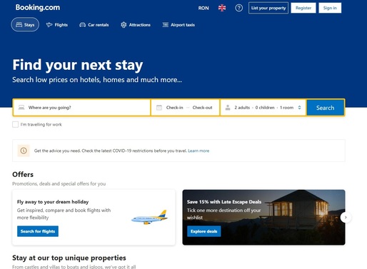 Hotelierii se unesc în acțiuni colective împotriva Booking