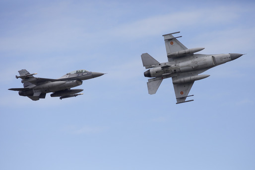 Olanda va transfera României 18 aeronave F-16, la un cost simbolic