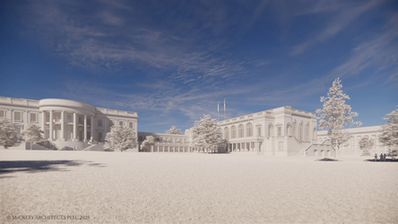 FOTO Donald Trump urmează să adauge Casei Albe o Sală de Bal