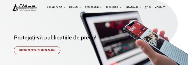AGDE solicită aplicarea imediată a prevederilor legale privind remunerația compensatorie pentru copia privată în beneficiul editorilor de presă