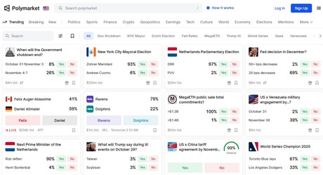 Polymarket, pe lista neagră a site-urilor neautorizate din România
