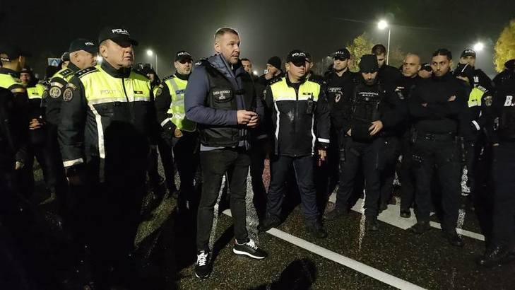 Percheziții cu drone la persoane suspectate de infracțiuni de mediu FOTO