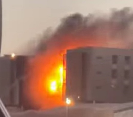 Incendiu de amploare la un spital din Spania VIDEO