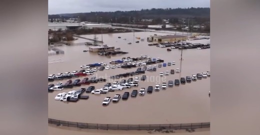 Statul american Washington, grav afectat de inundații VIDEO