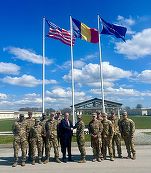 FOTO Ambasadorul SUA s-a dus la trupele americane de la Baza Mihail Kogălniceanu, chiar în ziua în care Trump a anunțat că \