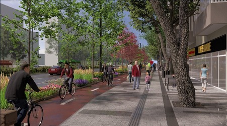 FOTO Cel mai aglomerat bulevard din București va fi transformat radical. Lucrările la reamenajare avansează. Cum va arăta bulevardul Iuliu Maniu