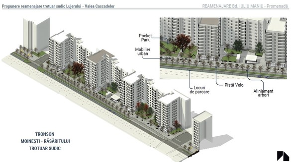 FOTO Cel mai aglomerat bulevard din București va fi transformat radical. Lucrările la reamenajare avansează. Cum va arăta bulevardul Iuliu Maniu
