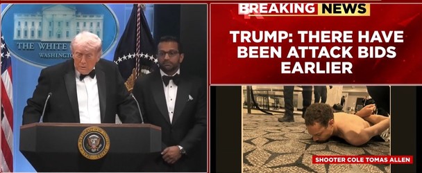 ULTIMA ORĂ VIDEO Focuri de armă la Cina Corespondenților Casei Albe. Donald și Melania Trump au fost evacuați. Suspectul, prins
