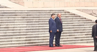 VIDEO Donald Trump, întâmpinat de Xi Jinping cu fast la Beijing