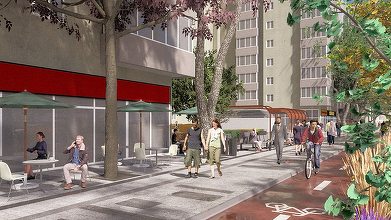 FOTO Cel mai aglomerat bulevard din București, transformat radical. Lucrările avansează. Cum va arăta bulevardul Iuliu Maniu. „Îl transformăm dintr-un bulevard sufocat de spații folosite haotic într-un coridor urban modern.”