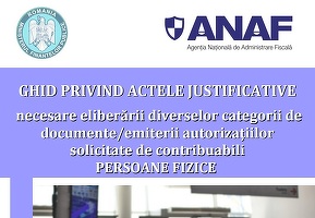 DOCUMENT Fiscul explică într-un ghid persoanelor fizice, inclusiv PFA, cum să procedeze pentru a obține sau a trimite diverse documente