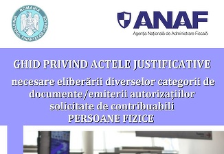 DOCUMENT Fiscul explică într-un ghid persoanelor fizice, inclusiv PFA, cum să procedeze pentru a obține sau a trimite diverse documente
