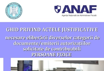 DOCUMENT Fiscul explică într-un ghid persoanelor fizice, inclusiv PFA, cum să procedeze pentru a obține sau a trimite diverse documente