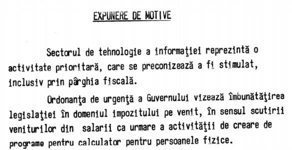 DOCUMENT Istoria scutirii de impozit pe salariu a IT-iștilor, una dintre cele mai vechi facilități fiscale românești. Cum justifica Adrian Năstase măsura în urmă cu 18 ani