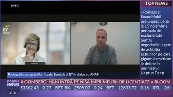WEBINAR "EY ÎN DIALOG CU ANAF" Ghiurcă, ANAF: Refacerea inspecției ca urmare a deciziei de desființare cu reverificare nu poate viza alte situații de fapt, alte spețe, alte contracte sau tranzacții, decât cele din cadrul primei inspecții