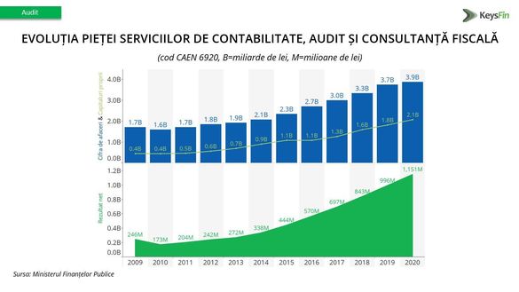 INFOGRAFICE Piața serviciilor de contabilitate, audit și consultanță - nivel record 