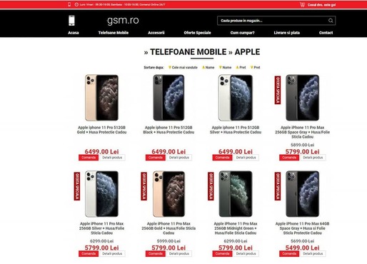 FOTO Antifrauda a găsit o firmă care vindea telefoane direct din portbagajul mașinii