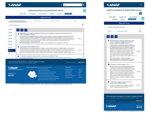 FOTO "Revoluție" ANAF - schimbă site-ul și introduce aplicația pentru mobil. Apar formulare fiscale web, SPV va avea și funcții noi, gen videoconferință și mesagerie. Noi tipuri de plăți, implementarea dosarului electronic, administrare pe bază de profil