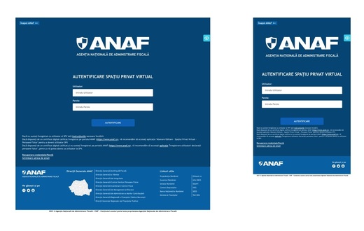 FOTO "Revoluție" ANAF - schimbă site-ul și introduce aplicația pentru mobil. Apar formulare fiscale web, SPV va avea și funcții noi, gen videoconferință și mesagerie. Noi tipuri de plăți, implementarea dosarului electronic, administrare pe bază de profil