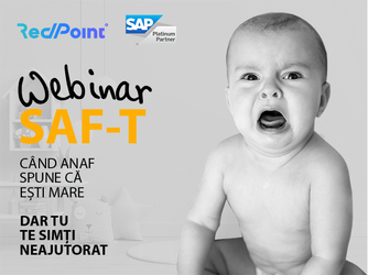 Webinar GRATUIT Raportare SAF-T: Cand ANAF spune că ești mare, dar tu te simți neajutorat