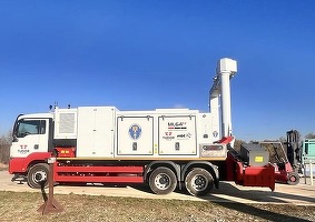 Primul scaner mobil cu raze X devine operațional, la două luni și jumătate de când a ajuns în țară