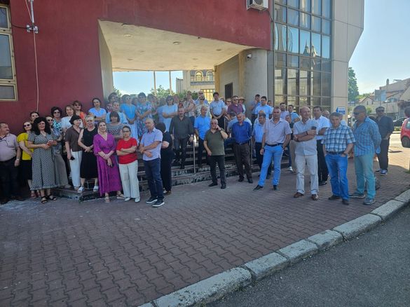 FOTO Continuă protestele la ANAF, în contextul măsurilor de austeritate