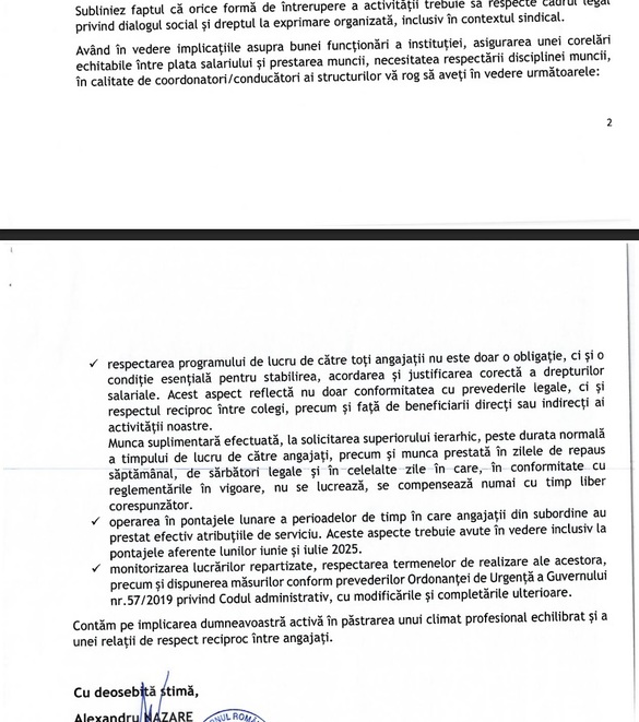 Adresa ministrul Finantelor Alexandru Nazare, Profit.ro
