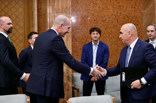 FOTO Premierul Bolojan și ministrul de Finanțe au discutat cu reprezentanții agenției de rating Standard & Poor’s despre măsurile pentru reducerea deficitului