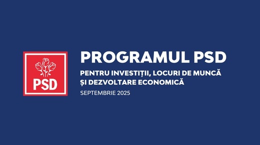 Program economic PSD  - Revenirea la creștere economică de peste 3% în 3 ani și 5% în 5 ani, credit fiscal pentru investiții de la zero, credit fiscal de până la 200% pentru cercetare, platformă digitală pentru toate avizele și autorizațiile necesare investițiilor