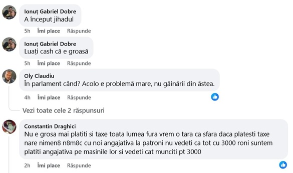 FOTO Plățile Uber și Bolt către 100 firme și șoferi, blocate. Reacția șoferilor după anunțul Profit.ro: 