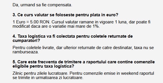Sameday anunță clienții că va fi introdusă taxă de 25 de lei pentru anumite colete FOTO