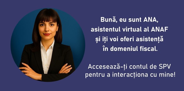 ANAF și-a lansat surpriza: chatbot-ul ANA - FOTO