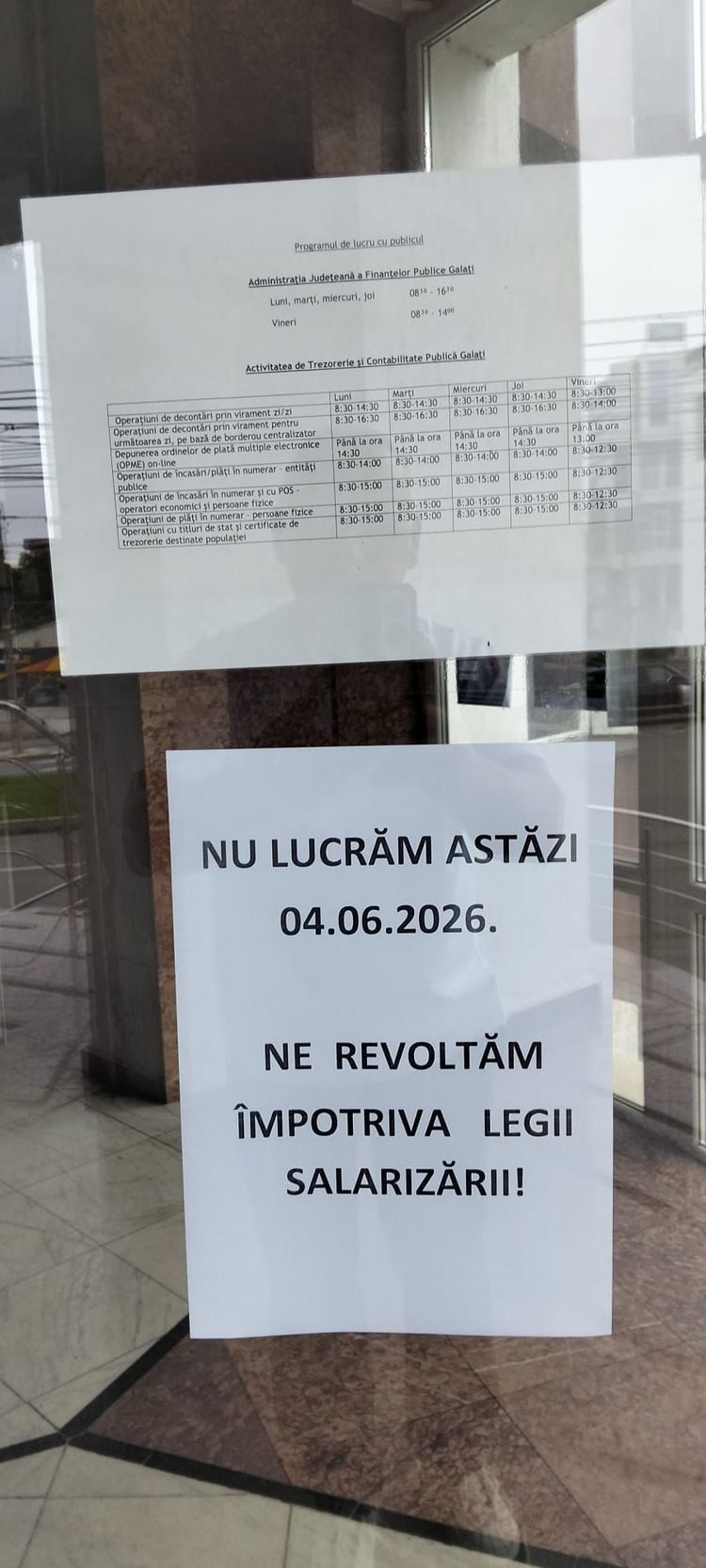 Sindicat: 14.000 de angajați ANAF, Vama și Finanțe participă la revoltă