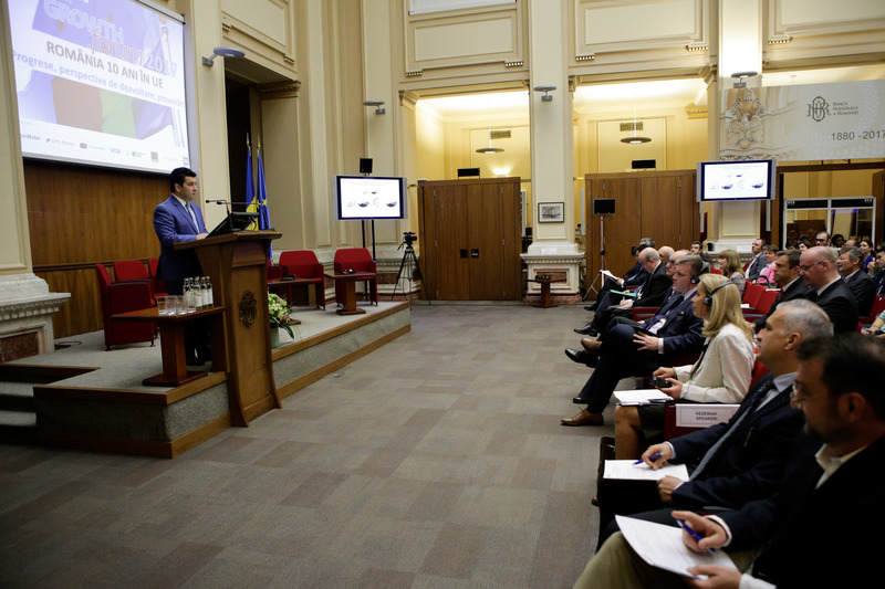 GROWTH FORUM | România 10 ani în UE. Progrese, perspective de dezvoltare, provocări
