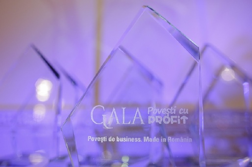 Profit.ro a premiat antreprenori de succes și manageri de top români, dar și un licean olimpic la Gala Povești cu Profit Made în România