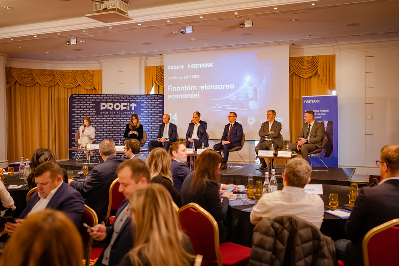 Conferința EU FUNDS Profit.ro & FirstBank - Finanțăm relansarea economiei