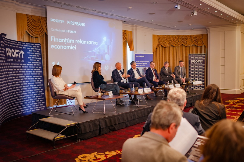 Conferința EU FUNDS Profit.ro & FirstBank - Finanțăm relansarea economiei