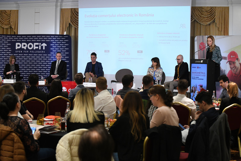 Eveniment Profit.ro & DPD România <br/>Barometrul e-Commerce. <br/>De ce iubim femeile e-Shopper
