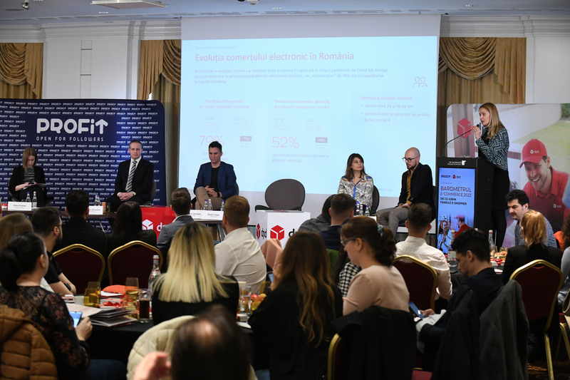 Eveniment Profit.ro & DPD România <br/>Barometrul e-Commerce. <br/>De ce iubim femeile e-Shopper